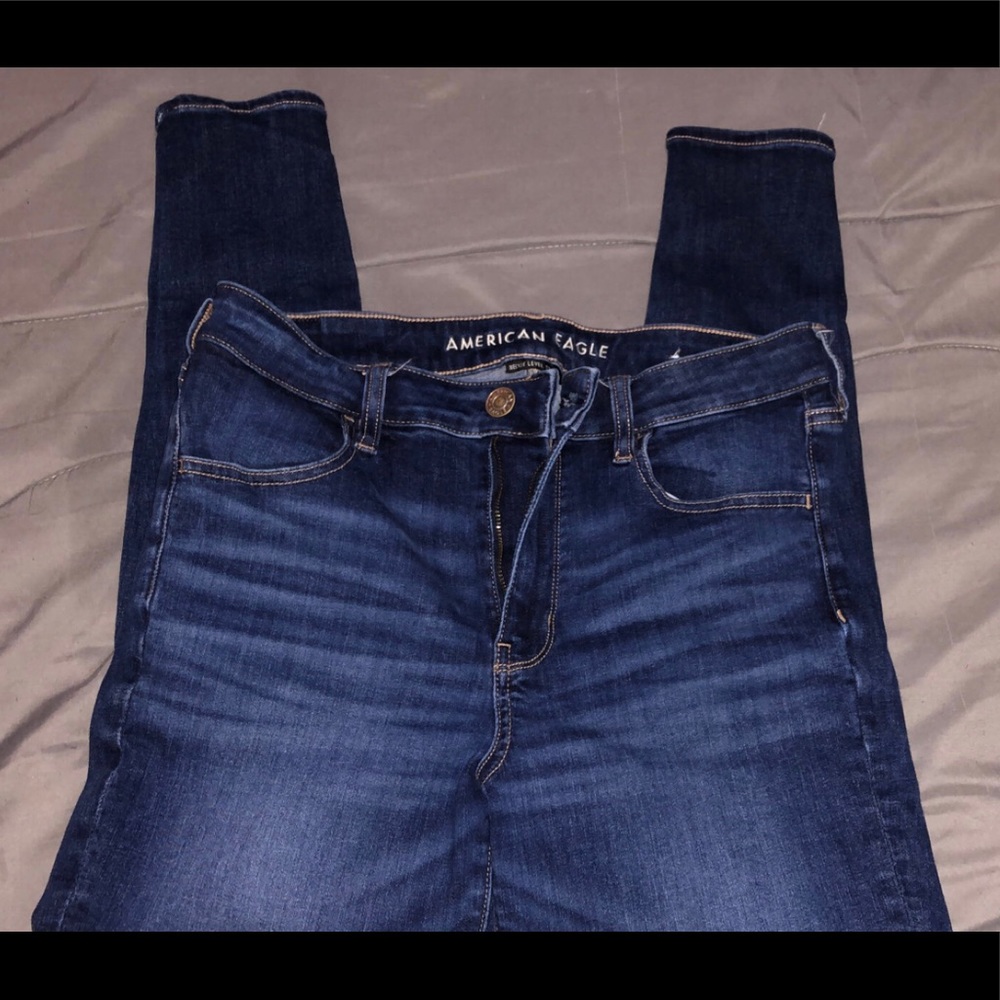 American Eagle hi-rise jeggings size 12 short